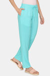 Coucou Woven Pyjama - Blue Radiance — thumbnail 2